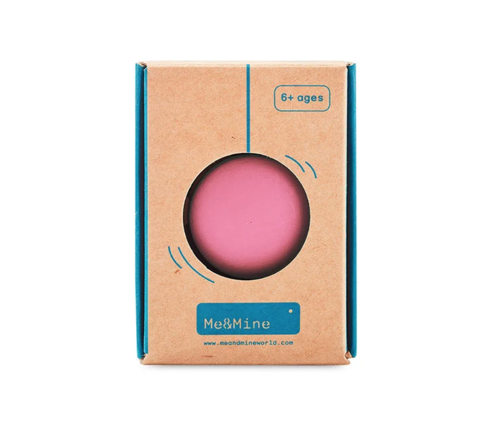 Mini Yoyo de Madeira Me&Mine - Rosa Mini Yoyo de Madeira Me&Mine - Rosa