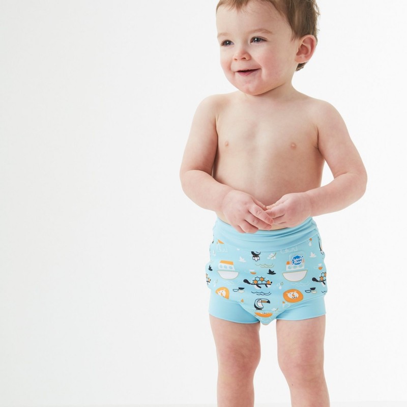 Happy Nappy™ Fralda / Cueca Reutilizável Praia/ Piscina Noah's Ark SPLASH ABOUT Happy Nappy™ Fralda / Cueca Reutilizável Praia/ Piscina Noah's Ark SPLASH ABOUT