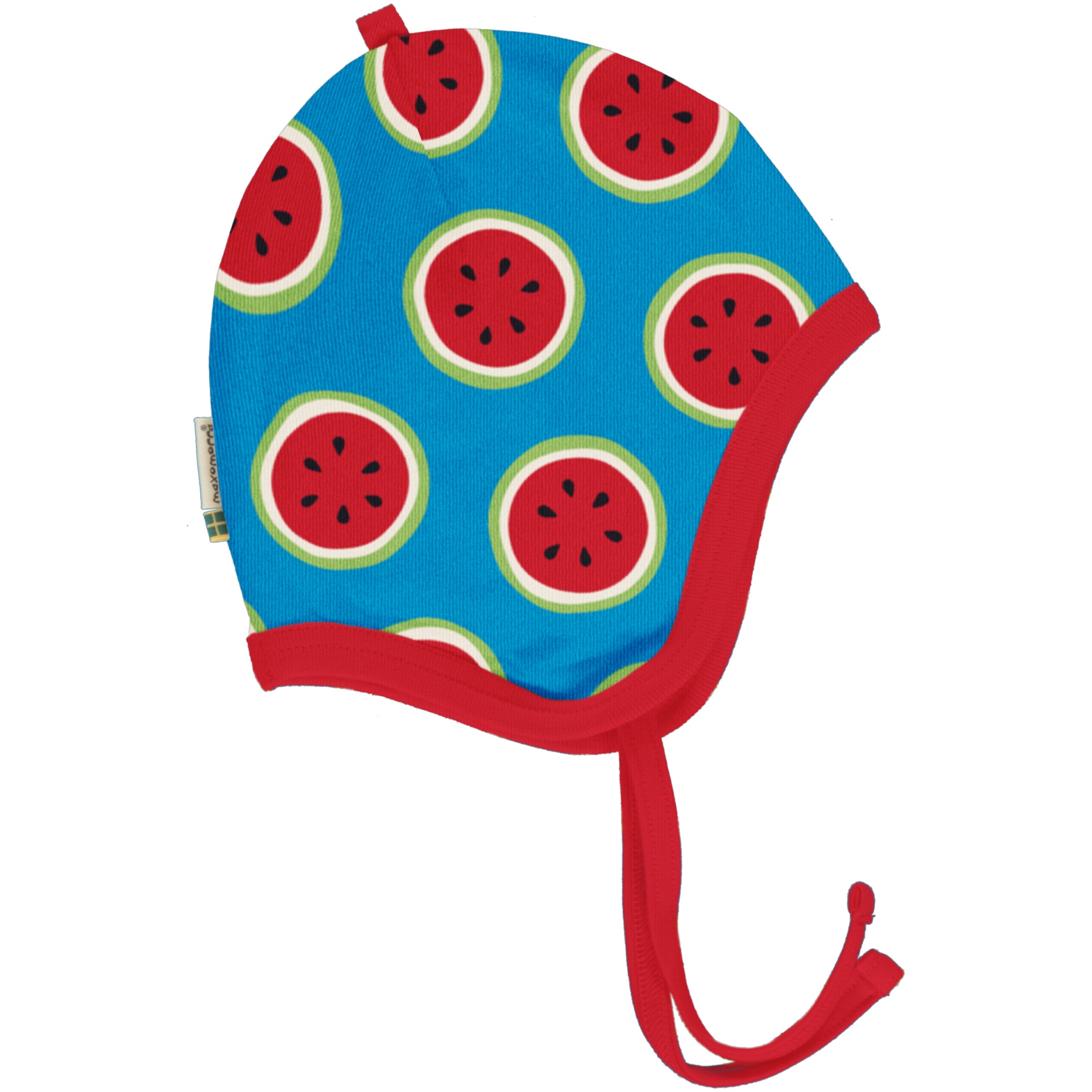 Gorro com fitas Maxomorra Tamanho 44/46 (4m - 9m) Gorro com fitas Maxomorra Tamanho 44/46 (4m - 9m)