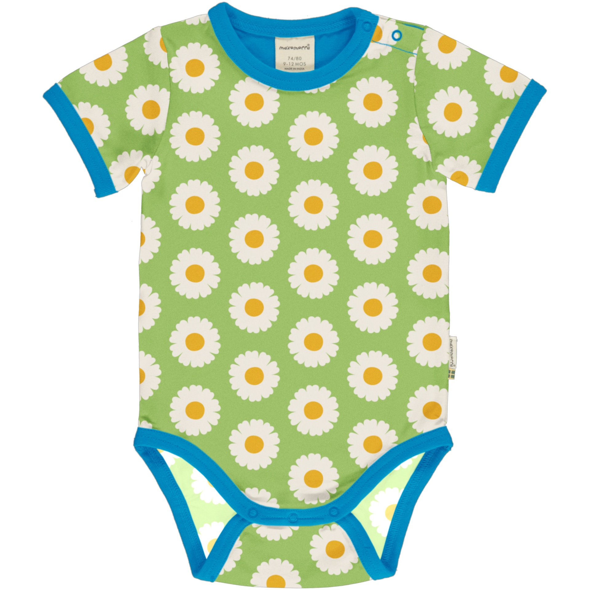 Body de manga curta Maxomorra 86/92 (18-24 meses) Body de manga curta Maxomorra 86/92 (18-24 meses)