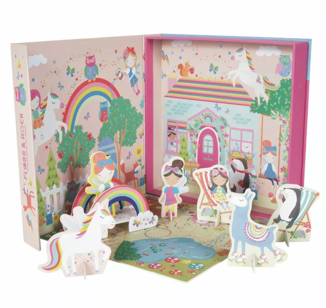 Caixa Pop Up | Arco Iris Fada FLOSS & ROCK Caixa Pop Up | Arco Iris Fada FLOSS & ROCK