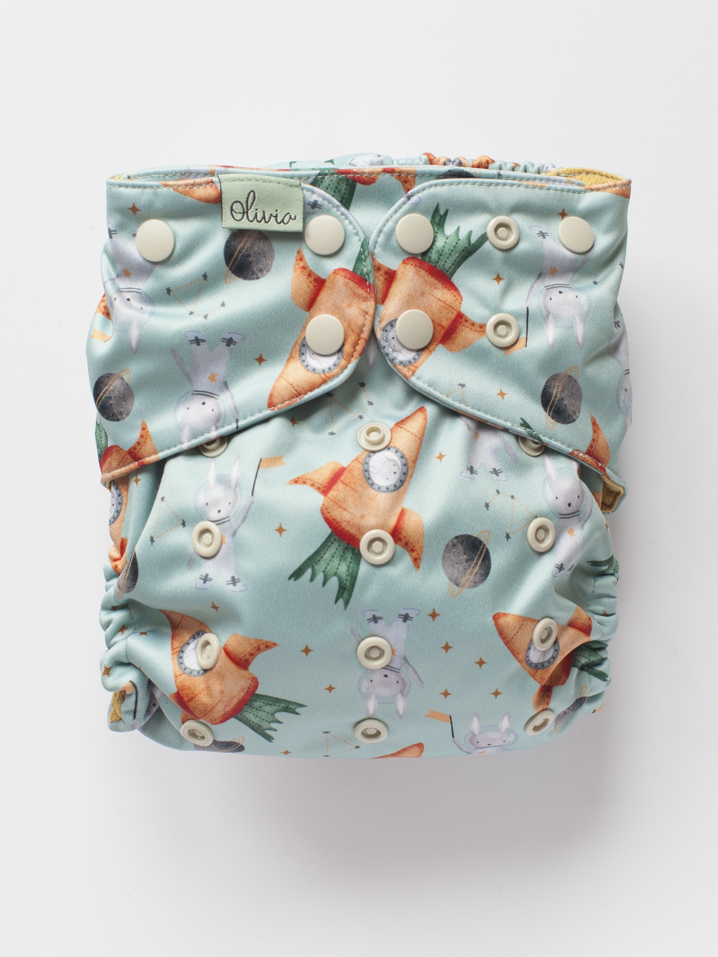 Fralda AIO Super V2.0 Olivia Diapers Fralda AIO Super V2.0 Olivia Diapers