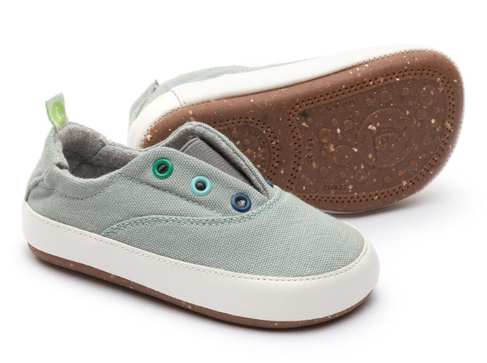 Ténis Vegan Spicey Green Salvia - Tip Toey Joey Ténis Vegan Spicey Green Salvia - Tip Toey Joey