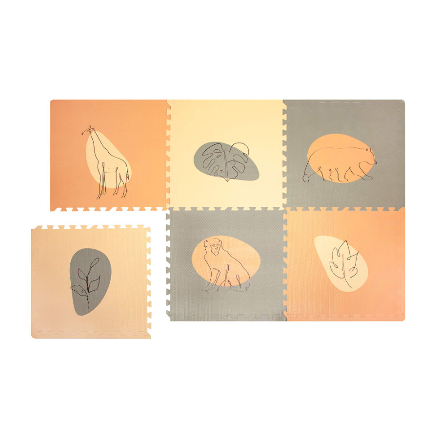 Tapete infantil EVA Jungle Sunset Hakuna Matte Tapete infantil EVA Jungle Sunset Hakuna Matte