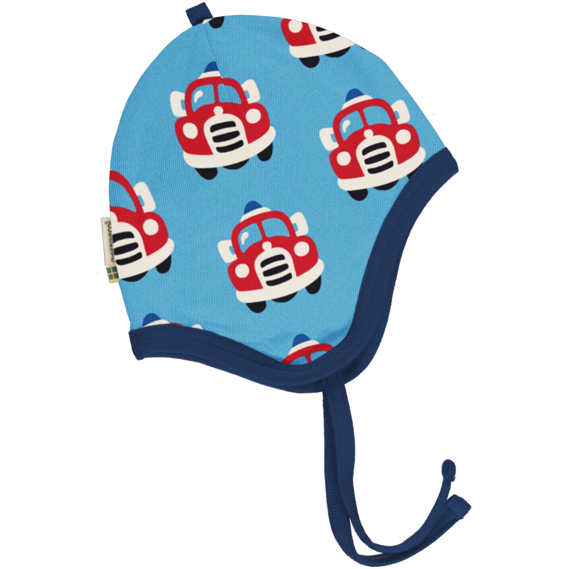 Gorro com fitas Maxomorra Tamanho 44/46 (4m - 9m) Gorro com fitas Maxomorra Tamanho 44/46 (4m - 9m)