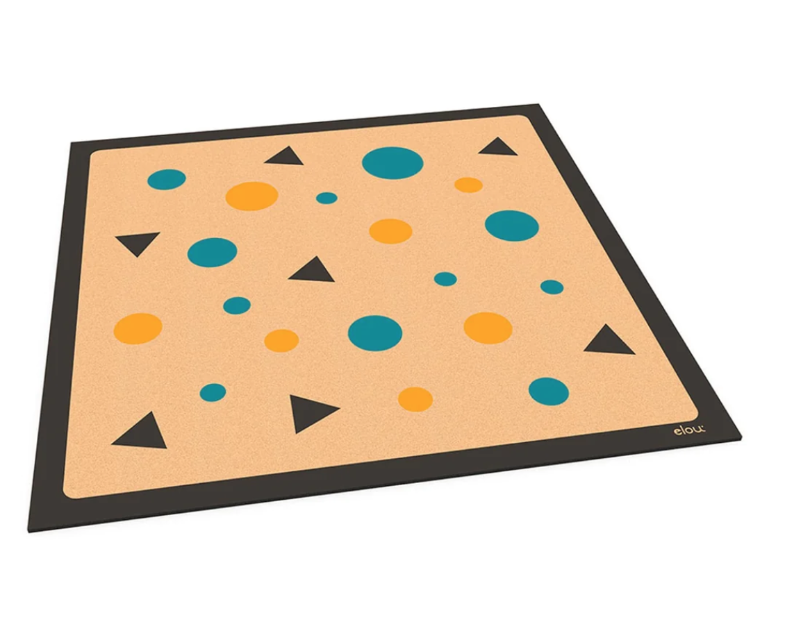 Tapete em cortiça com formas ELOU Tapete em cortiça com formas ELOU