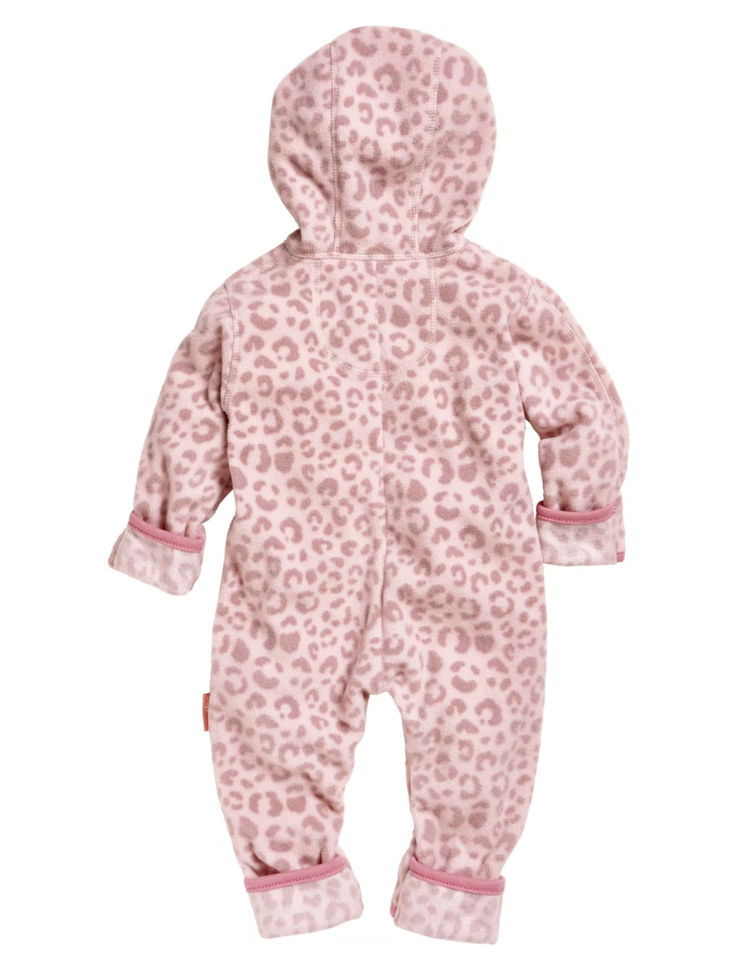 Babygrow Overall de fleece Leo pink Babygrow Overall de fleece Leo pink