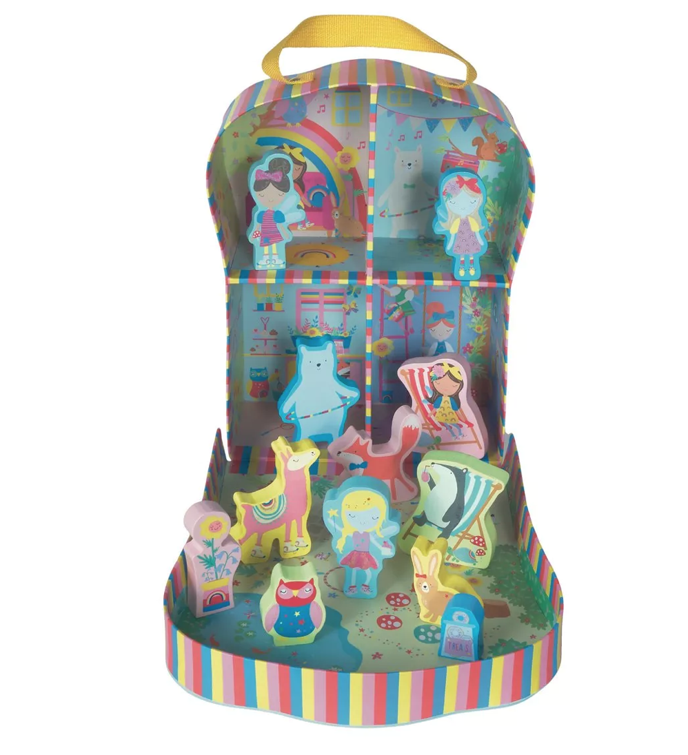 Jogo de madeira Animais FLOSS & ROCK Jogo de madeira Animais FLOSS & ROCK