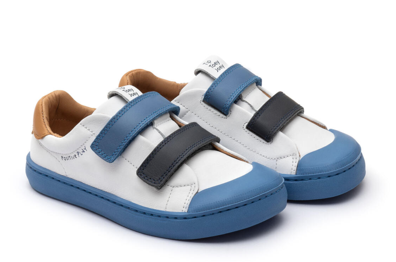 Ténis Ramp play WHITE/ BLUE TANG- Tip Toey Joey Ténis Ramp play WHITE/ BLUE TANG- Tip Toey Joey