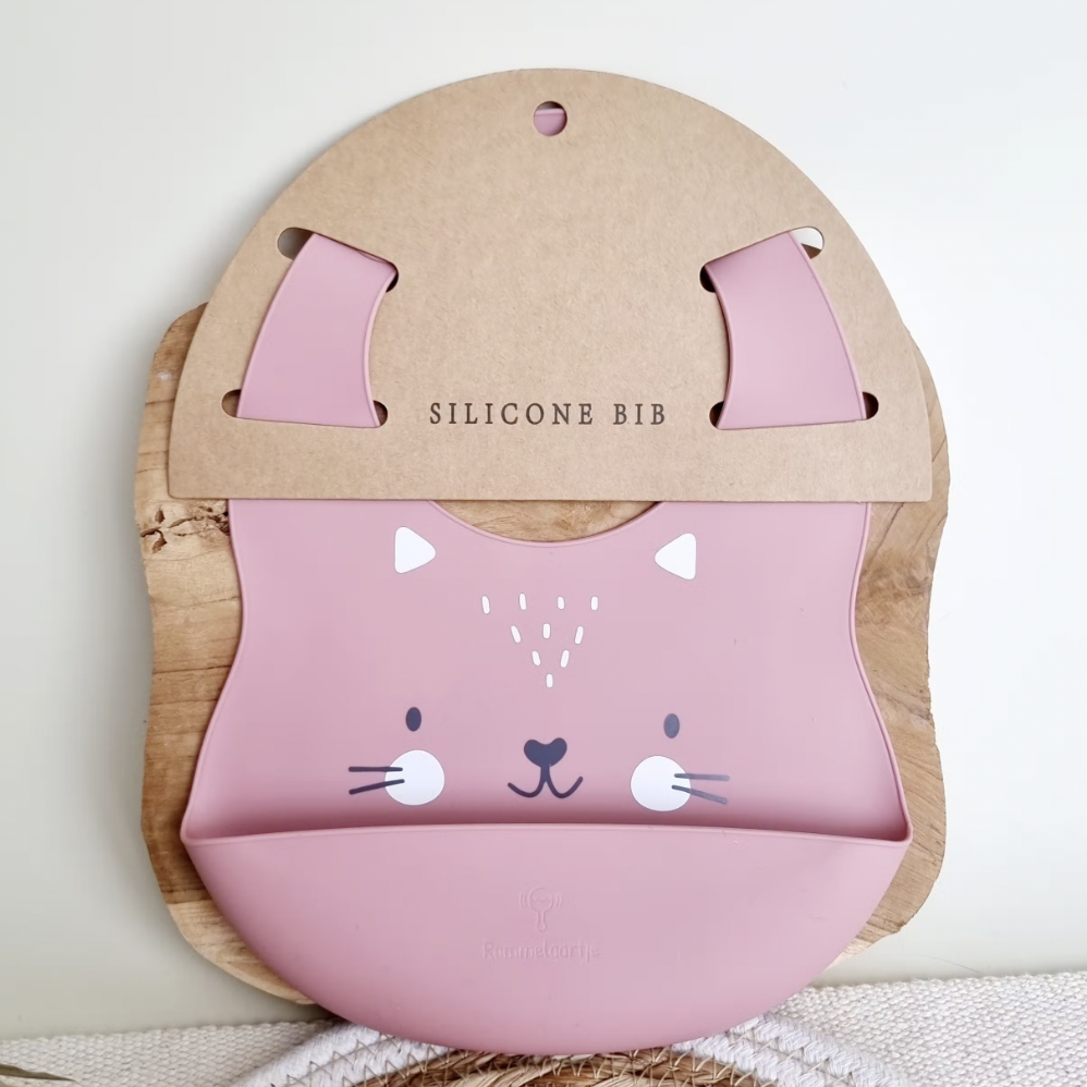 Babete de Silicone Rammelaartje Babete de Silicone Rammelaartje