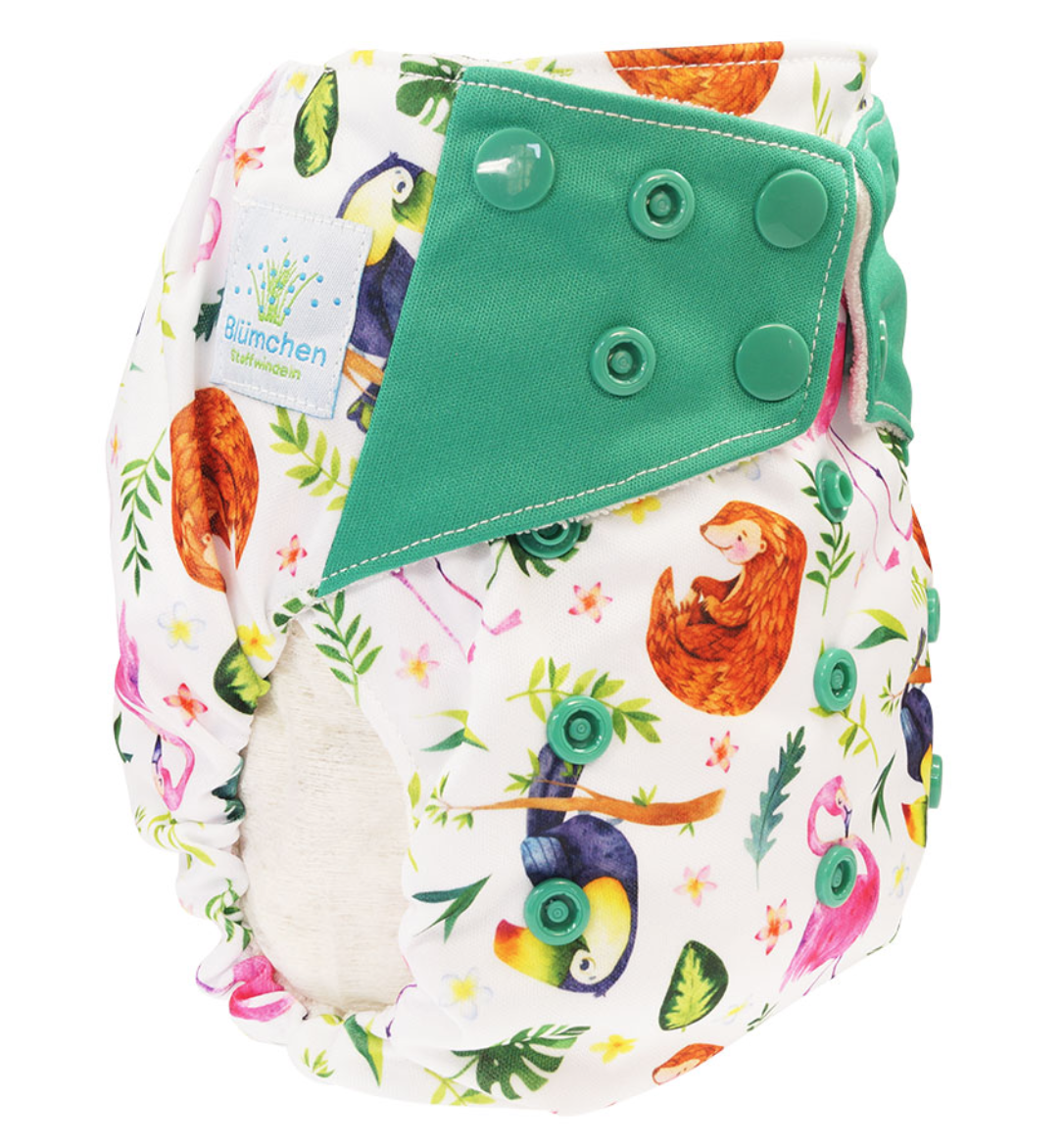 BLÜMCHEN AIO em Bambu (molas) BLÜMCHEN AIO em Bambu (molas)