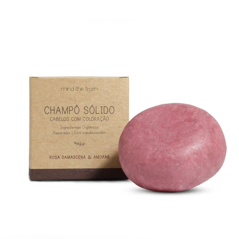 Champô Sólido cabelos com Coloração Mind The Trash