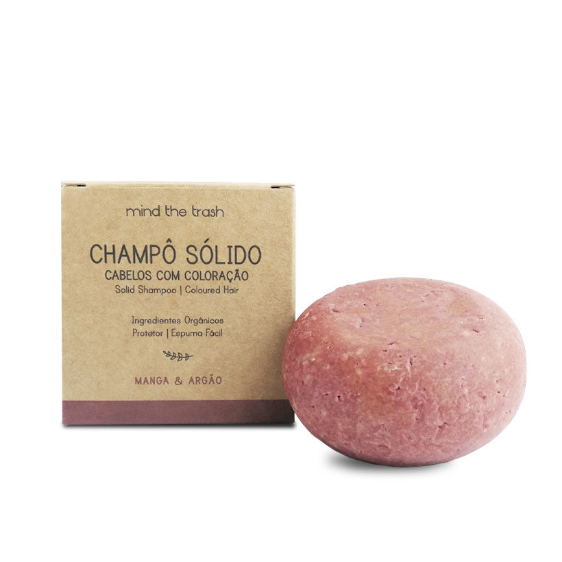 Champô Sólido cabelos com Coloração Mind The Trash
