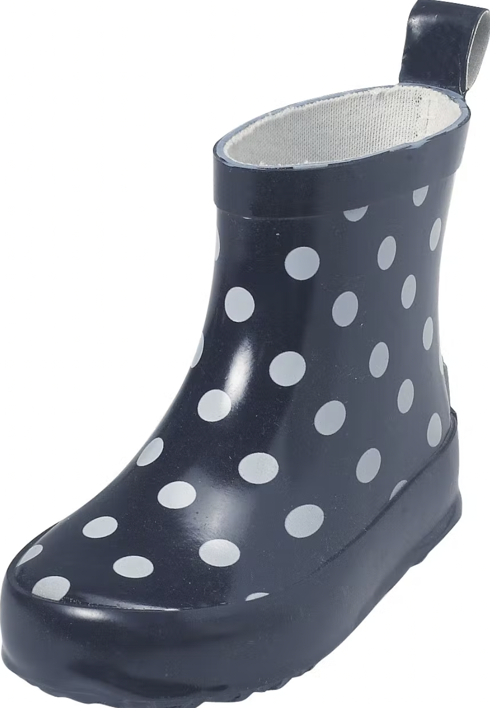 Galochas de cano curto Navy with white dots Playshoes Galochas de cano curto Navy with white dots Playshoes