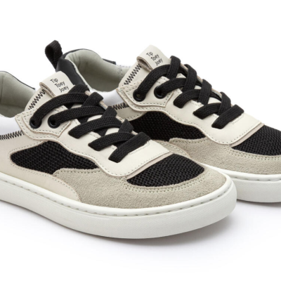 Ténis STEP Ivory suede/Tapioca TIP TOEY JOEY