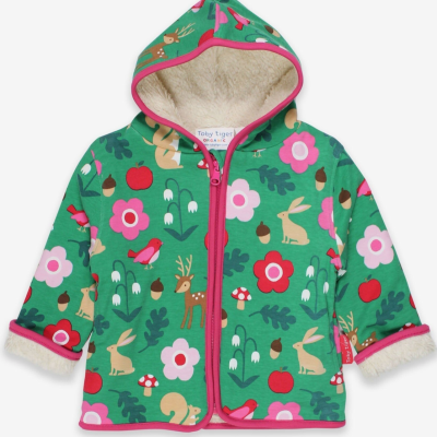 Casaco fleece Magic Garden Toby Tiger