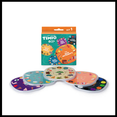 TIMIO | SET 1 DE 5 DISCOS