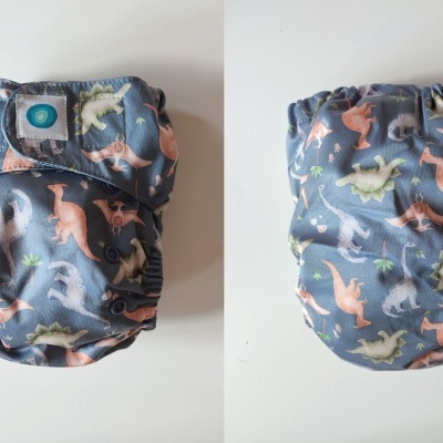 EcoTiny HIT Fralda de bolso AWJ tamanho único (velcro)