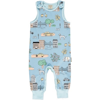 Jardineiras Meyadey *Modelo novo* Tamanho 62/68  (3-6 meses)