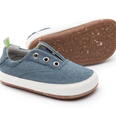 Ténis Vegan Spicey AZUL COBALTO CANVAS - Tip Toey Joey