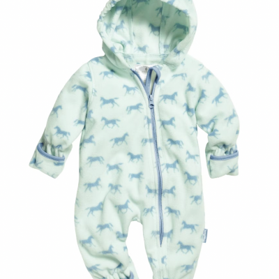 Babygrow Overall de fleece Horses