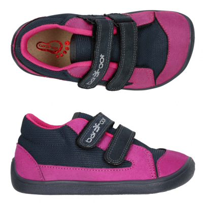 Bota Elf Denver Hidrófugo awj azul escuro e Rosa BAR3FOOT