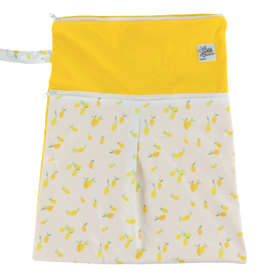 Saco impermeável fecho duplo La Petite Ourse (capacidade 10 fraldas)