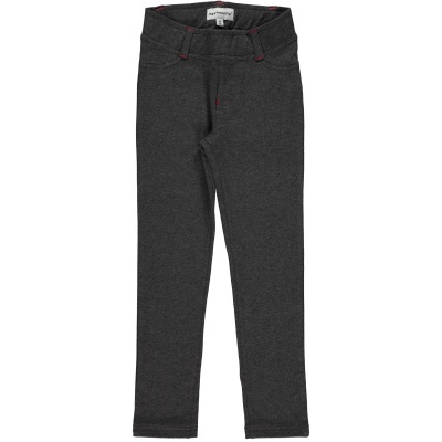 Calças Treggings Sweat DARK GREY MELANGE Maxomorra (Tamanhos disponíveis 9-12m)