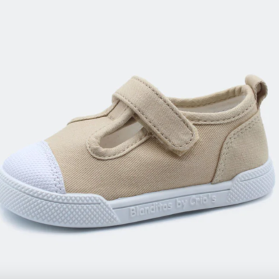 Ténis de Lona Pomelo Beige - Blanditos