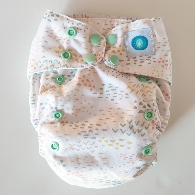 EcoTiny HIT Fralda de bolso AWJ tamanho único (molas)