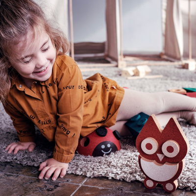 Puzzle de encaixe 3D Mr. Owl ELOU