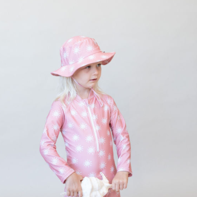 Chapéu bucket de banho - Sunshine-Pink Bare and Boho