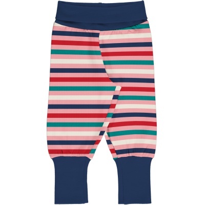 Calças evolutivas STRIPE BLOSSOM Maxomorra (Tamanhos disponíveis 1-3, 18-24m)