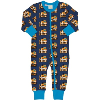 Babygrow com zip Maxomorra tamanho 50/56 (1-2 meses)