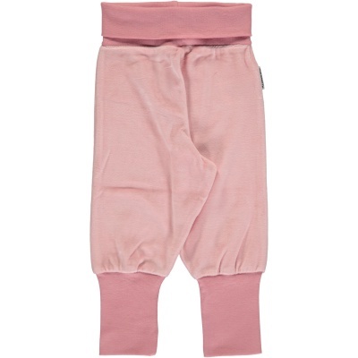 Calças evolutivas veludo DUSTY PINK Maxomorra (Tamanhos disponíveis 1-3, 3-6m, 9-12m, 5-6a)