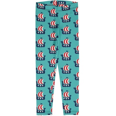 Leggings VIKING SHIP  Maxomorra (Tamanhos disponíveis 9-12m, 18-24m)