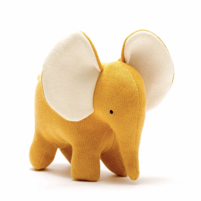 Peluche grande Elefante Mustard BEST YEARS