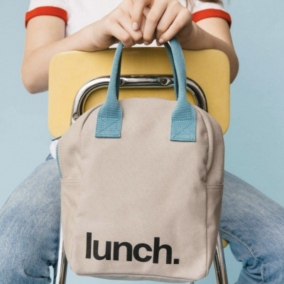 Lancheira em algodão orgânico Lunch FLUF