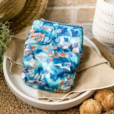 FRALDA REUTILIZÁVEL BASICS TAMANHO ÚNICO MOLAS BARE LOVE