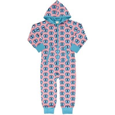 Fato com capuz BLUEWING BUTTERFLY Maxomorra (Tamanhos disponíveis 9-12m)