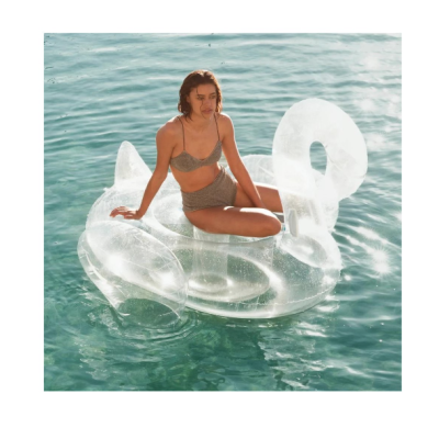 Flamingo gigante bóia transparente SUNNY LIFE