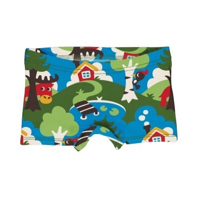 Cuecas calção em algodão orgânico Maxomorra tamanho 98/104cm (3-4 anos)