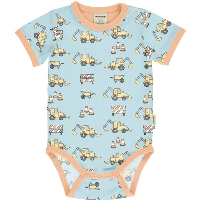 Body de manga curta Meyadey 74/80  (9-12 meses)