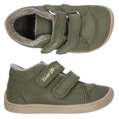 Bota Elf Step TEX olive BAR3FOOT