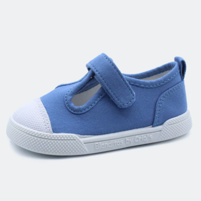 Ténis de Lona Pomelo Azul - Blanditos