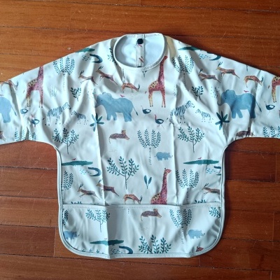 Babete de artes plásticas/BLW Savanna