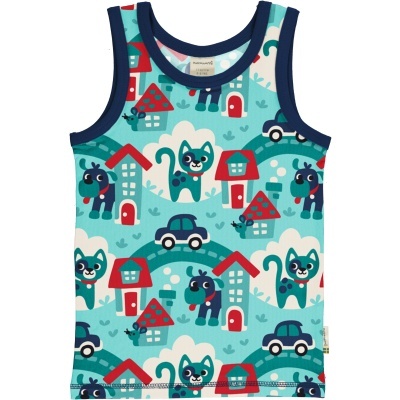 Camisola cava TOWN  Maxomorra (Tamanhos disponíveis 9-12m, 18-24m, 9-10a)