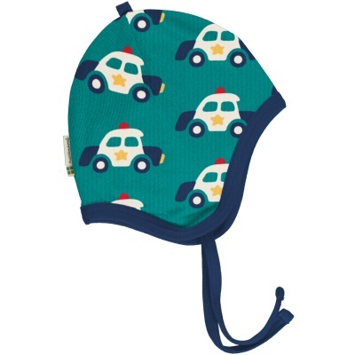 Gorro com fitas POLICE CAR Meyaday (Tamanhos disponíveis 40, 44 e 48)