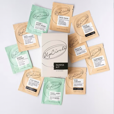 Pamper Kit de amostras gama completa Upcircle