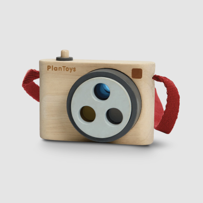 Máquina fotográfica lentes coloridas PLANTOYS